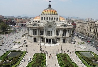 Informações do Museu de Bellas Artes na Cidade do México