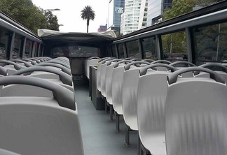 Ônibus turístico na Cidade do México