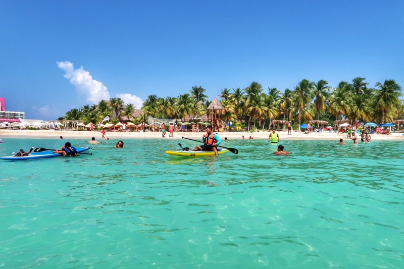 Playa Norte na Isla Mujeres