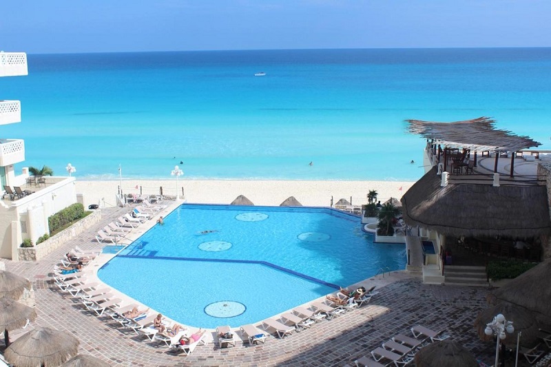 Hotel com piscina na Zona Hoteleira de Cancún