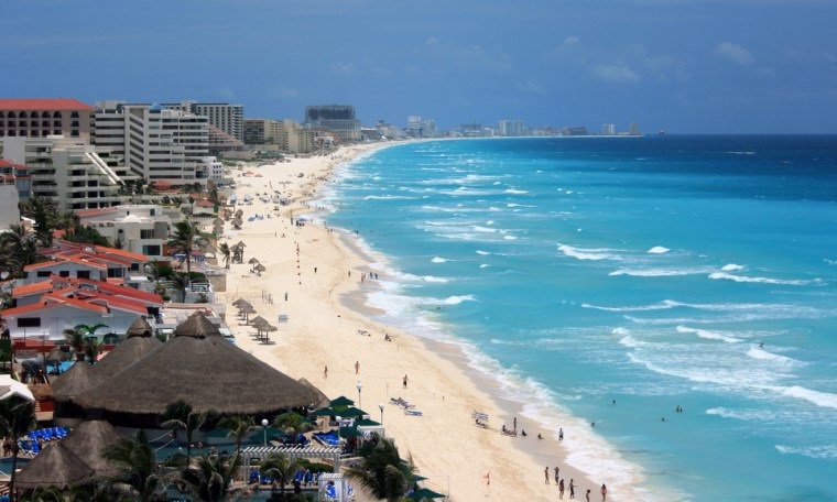 Playa Langosta em Cancún