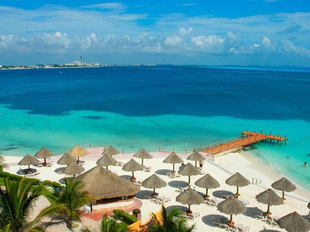 Cancún em agosto