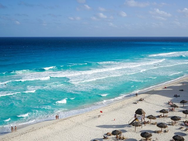 Cancún em janeiro