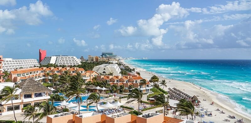 Cancún en marzo