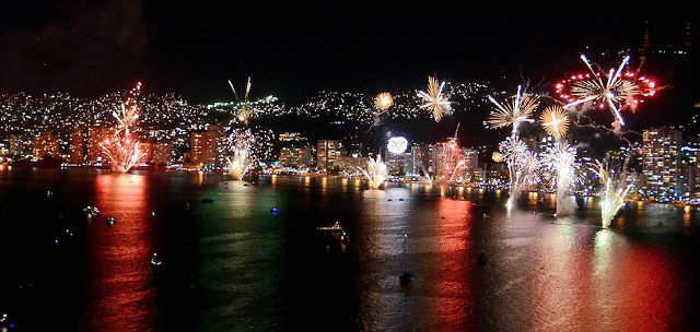 Ano Novo em Acapulco