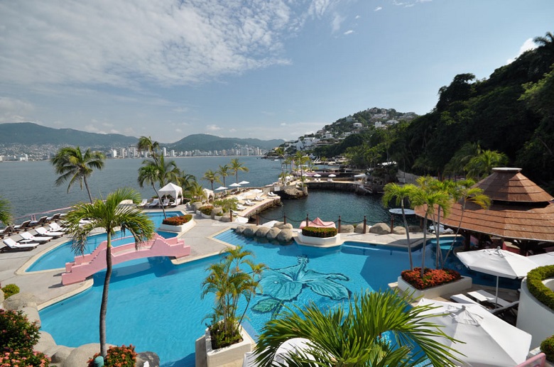 Hotel en el centro turístico Las Brisas en Acapulco