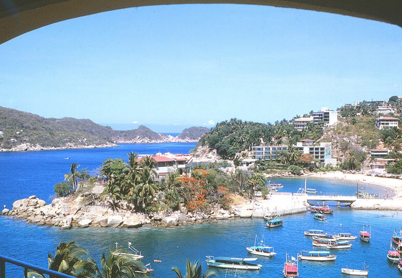 Playa Caletilla en Acapulco