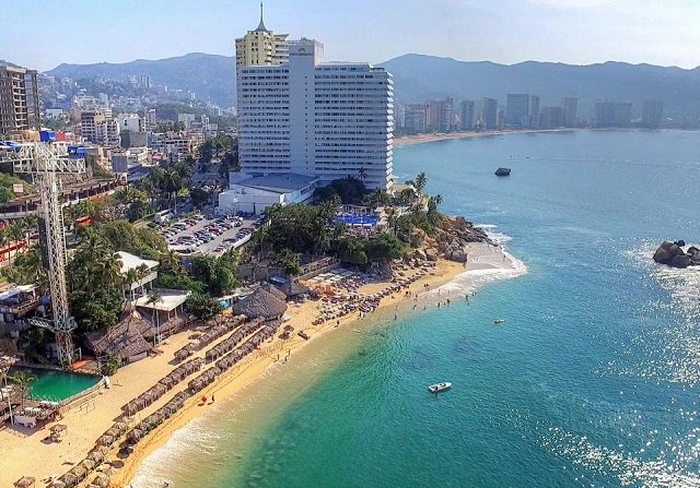 Praia La Condesa em Acapulco