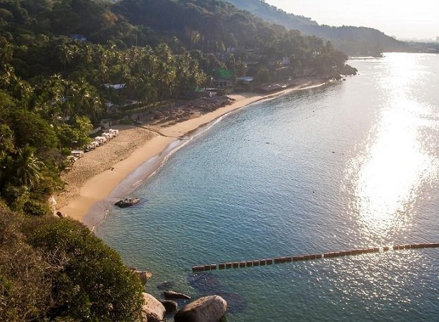 Praia Pichilingue em Acapulco