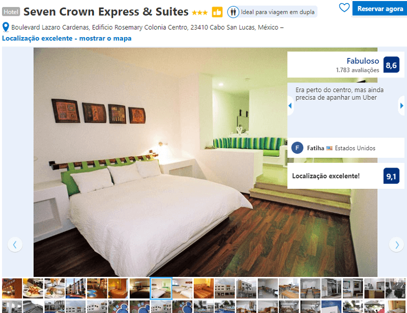 Habitación del Hotel Seven Crown Express & Suites en Los Cabos en Cabo San Lucas