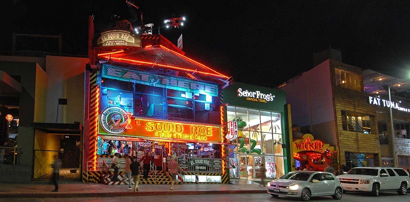 Discoteca El Squid Roe en Los Cabos