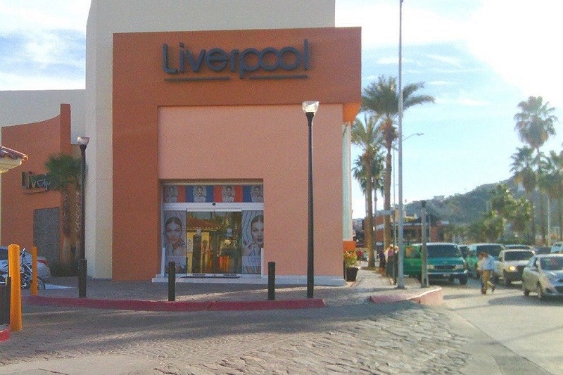 Liverpool para comprar bolsos en el Centro Comercial Plaza Bonita de Los Cabos 