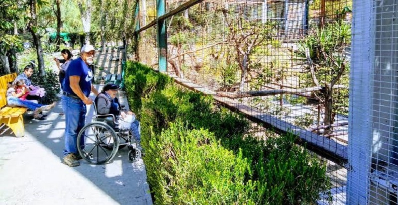 Deficientes físicos em Tijuana: Parque Morelos