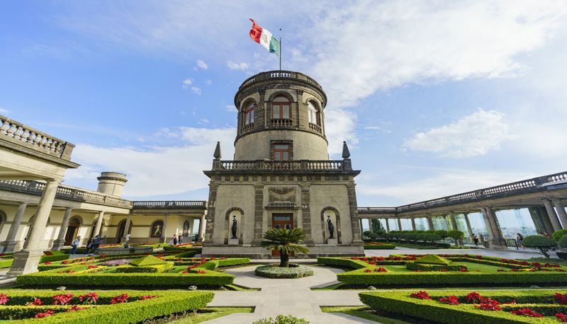 La belleza del Castillo de Chapultepec en Ciudad de México