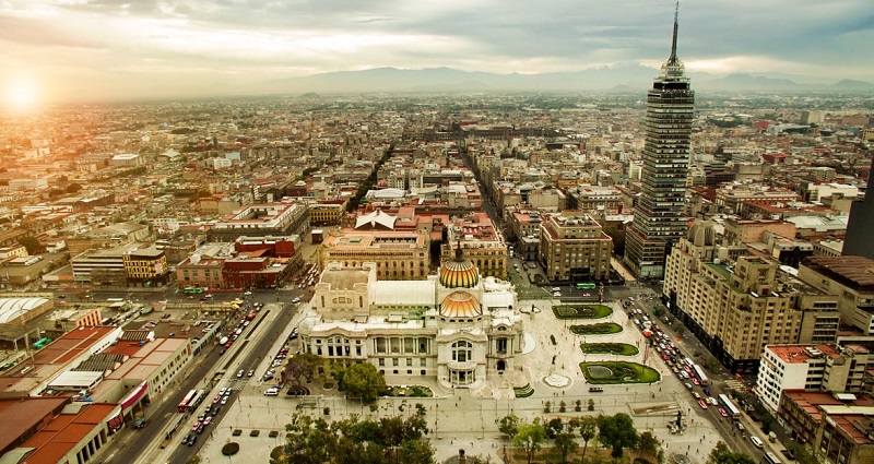 Vista panorámica de Ciudad de México 