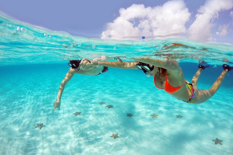Ilha de Cozumel - Mergulho com snorkel