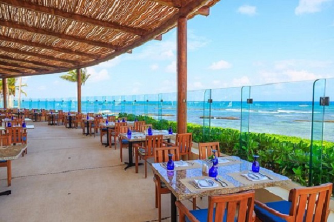 Restaurante de luxo Blue Restaurant em Playa del Carmen 