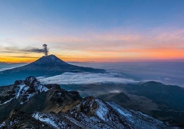 Excursão aos vulcões Popocatépetl e Iztaccíhuatl