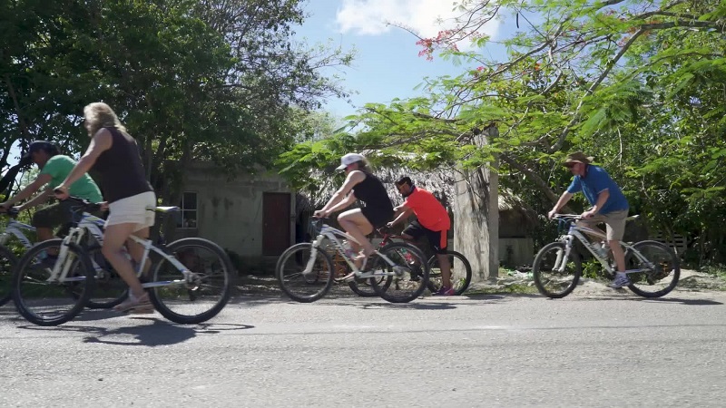 Tour de bike em Tulum