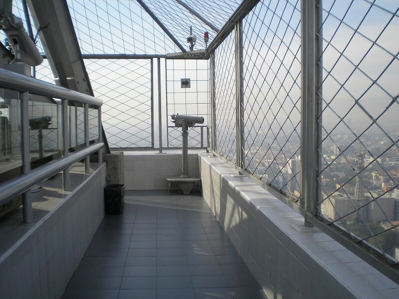 Estrutura da Torre Latinoamericana na Cidade do México