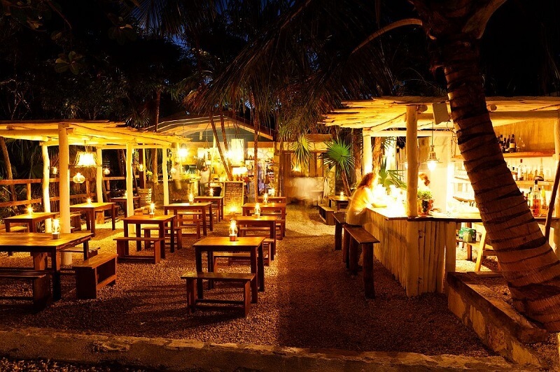 Restaurante Hartwood em Tulum