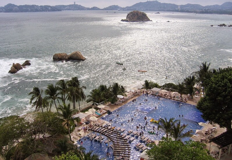 Ilha da Roqueta em Acapulco